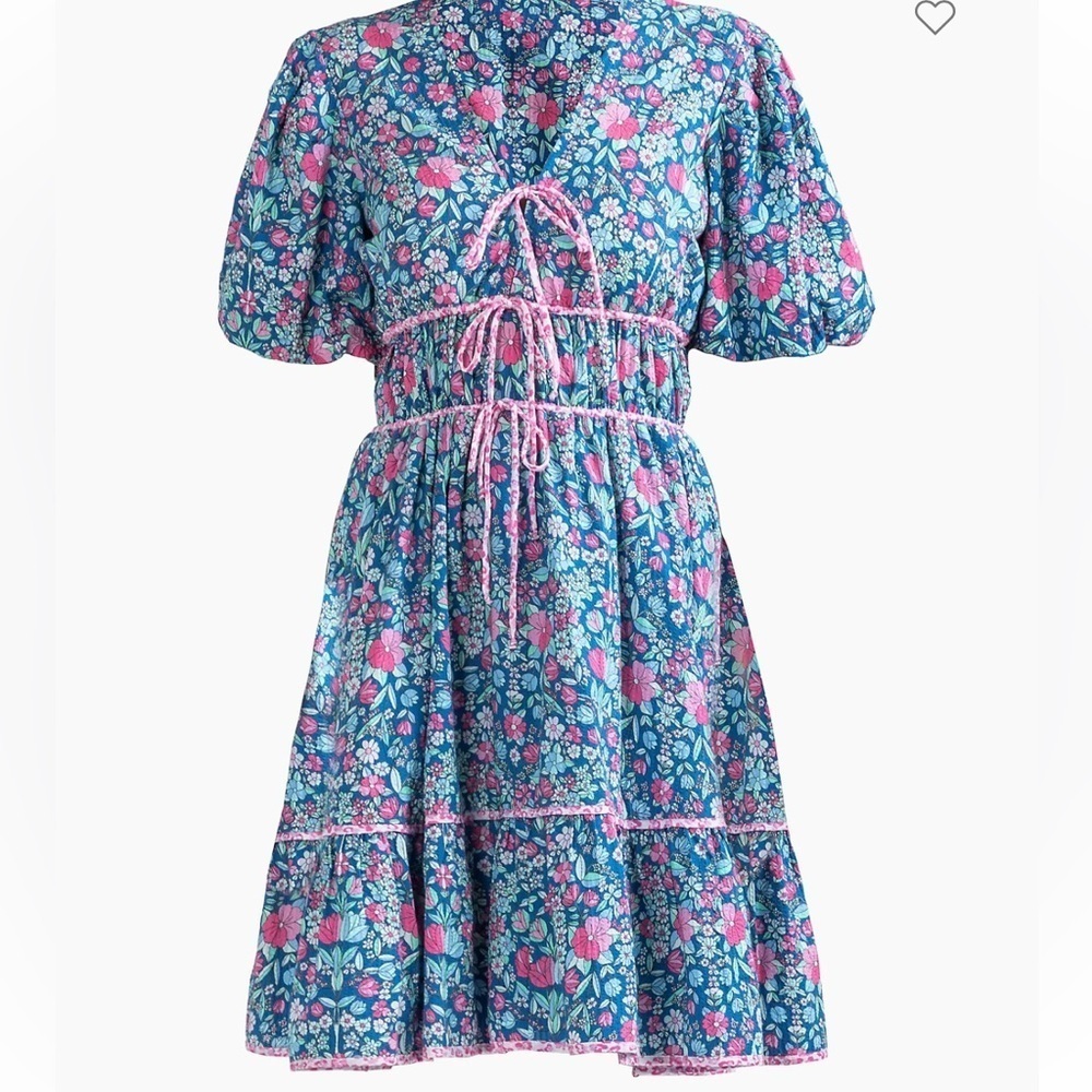 Shoshanna tiska floral print dress size 12 new with tags - Picture 2 of 5